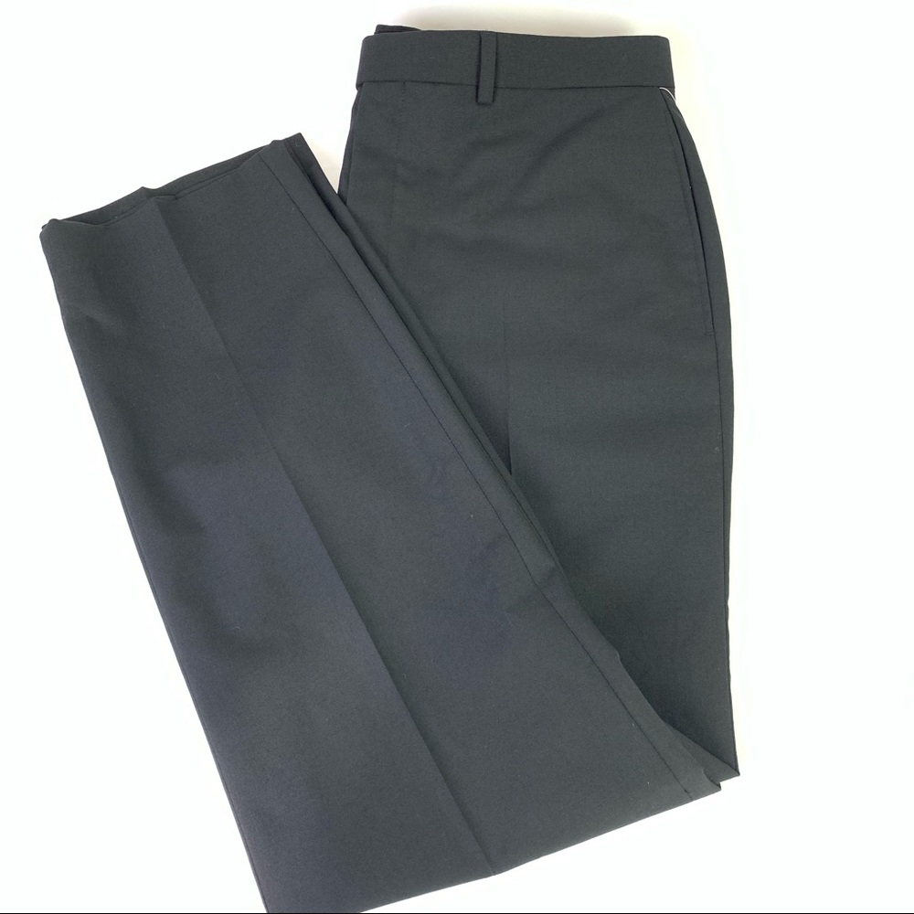 Ralph Lauren Flat Front Black Dress Trousers Size 34/32 NWT